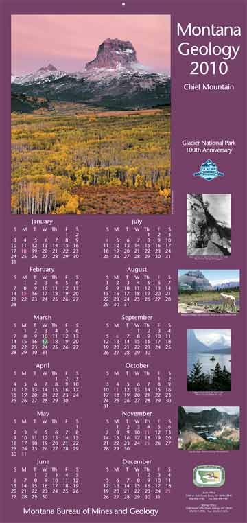 MBMG 2008 Calendar&mdash; Year at a glance