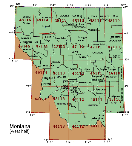 west half of state