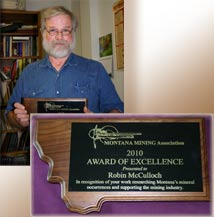Robin McCulloch&mdash;2010 AWARD OF EXCELLENCE