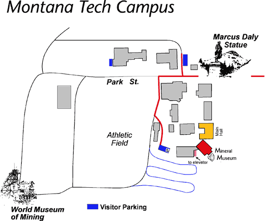Montana Tech Campus Map