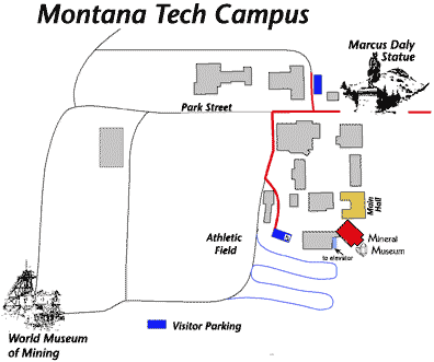 map to museum on Tech campus