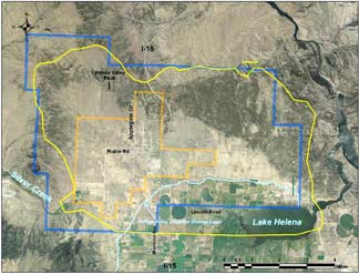 location map project area 12