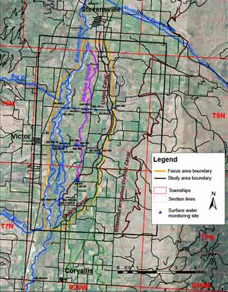 Stevensville area