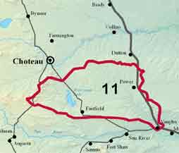 location project area 11