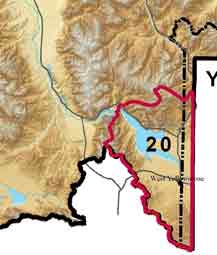 location map project area 20