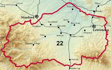 location map project area 22