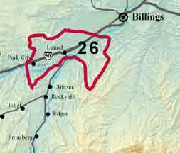 location map project area 26