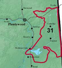 location map project area 31