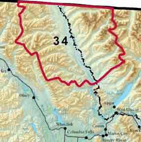 location map for project area 34