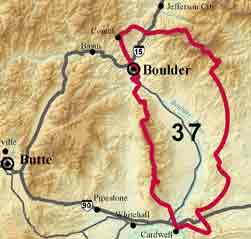 location map project area 37