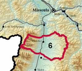 location map fpr project area 6