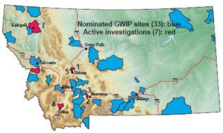 nominated GWIP sites