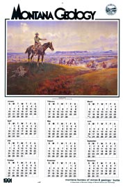 Square Butte— A cowboy and his Friends, Charles M. Russell