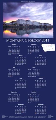 2011 Calendar, White Cliffs