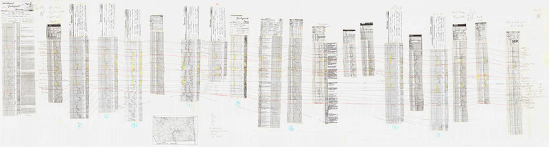 item thumbnail for Cross Section - N To N' - North To South - Central Montana To Bighorn Basin - Thermopolis to Charles - 61665