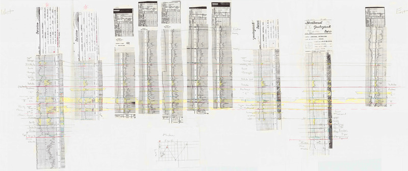 item thumbnail for Cross Section - West To East - Big Coulee - Mowry To Charles - 61674