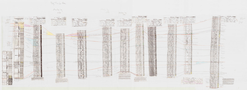 item thumbnail for Cross Section - DD To D'D' - West To East - South Montana - Triassic To Cambrian - 61688