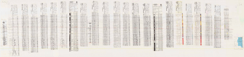 item thumbnail for Cross Section - Q To Q' - North To South - Mowry To Charles - 61696