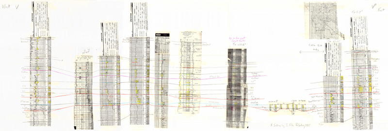 item thumbnail for Detailed Cross Section - V To V' - Augusta To Big Snowy Mountains - East To West - Greenhorn To Madison - 61699