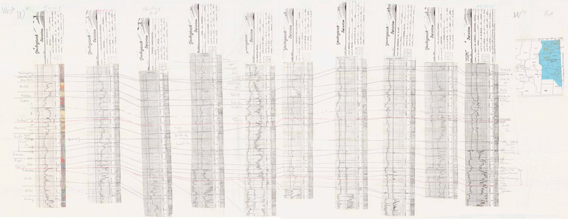 item thumbnail for Cross Section - W'' To W''' - West To East - Mowry To Mississipian - 61700