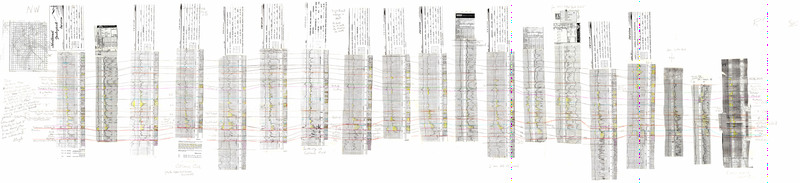 item thumbnail for Cross Section - R To R' - Northwest To Southeast - Muddy To Madison - 61702