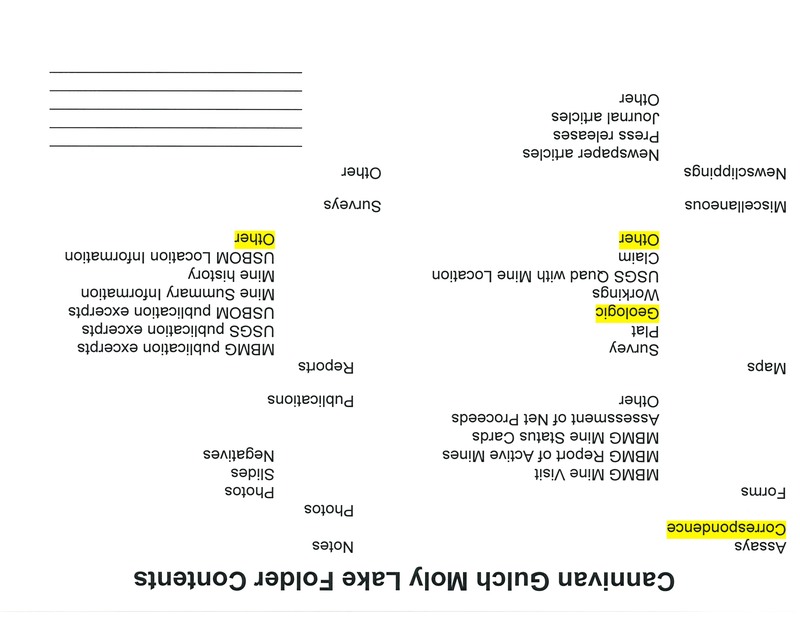 item thumbnail for Cannivan Gulch Moly Folder Contents