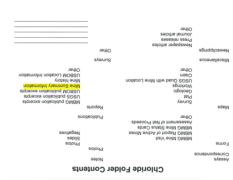 item thumbnail for Chloride Folder Contents