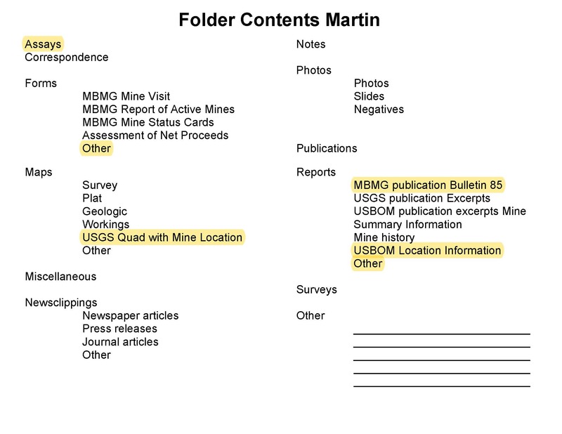 item thumbnail for Martin Folder Contents