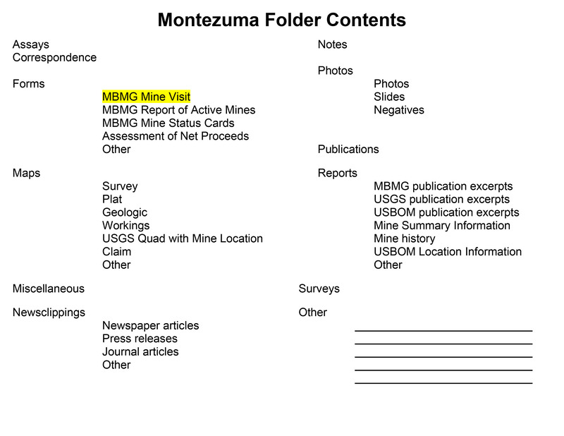 item thumbnail for Montezuma Folder Contents