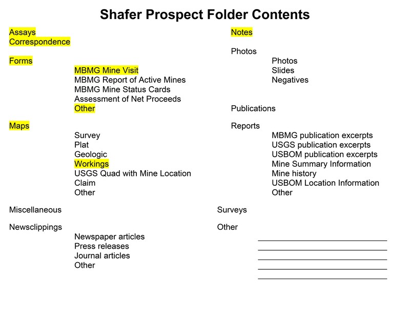 item thumbnail for Shafer Prospect Folder Contents