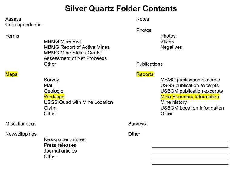 item thumbnail for Silver Quartz Folder Contents
