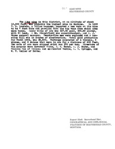 item thumbnail for Ajax Mine General Information