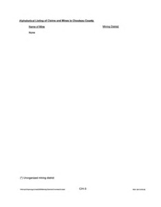 item thumbnail for Chouteau County Claims List