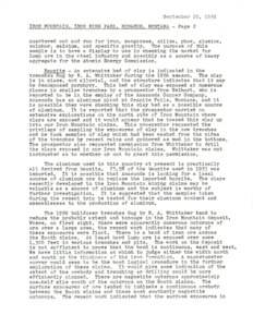 item thumbnail for Iron Mountain General Report