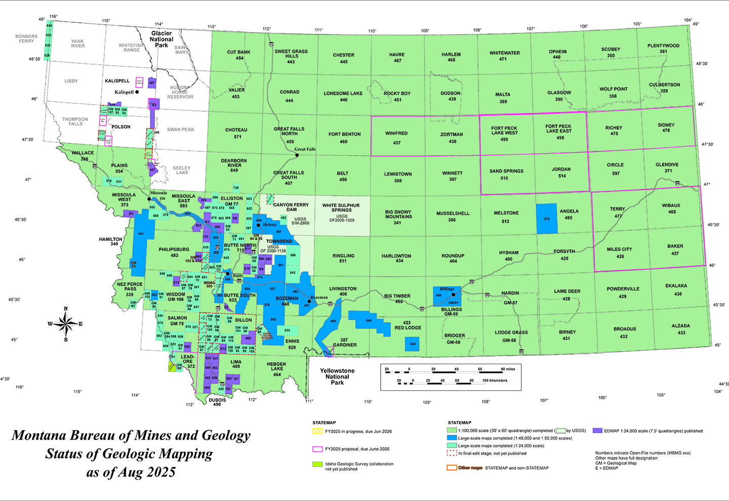 Statewide Mapping Projects