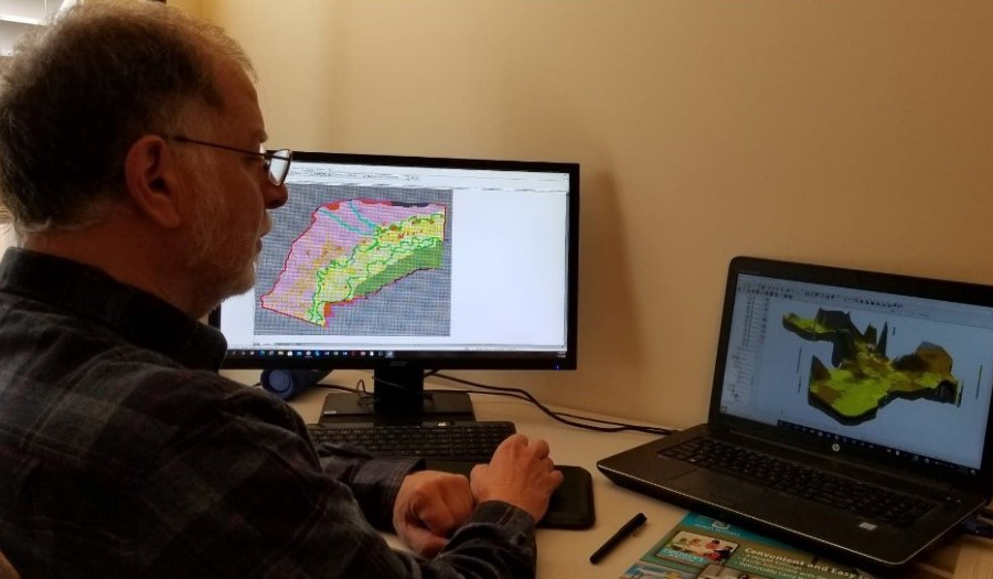 Groundwater modeling simulates the natural system and provides a tool to evaluate changes in land use, increased water demand, and the effects of drought on Montana’s water resources.