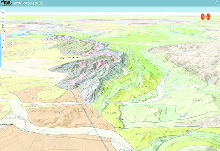 3D Geology Map