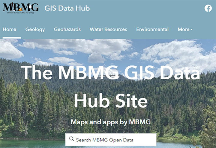 MBMG GIS Data Hub Site