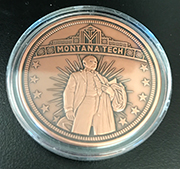 Montana Tech Geocoin