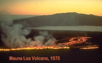 Mauna loa Volcano, 1975