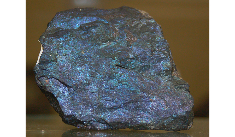 Mineral Museum - Peacock Copper (Bornite)