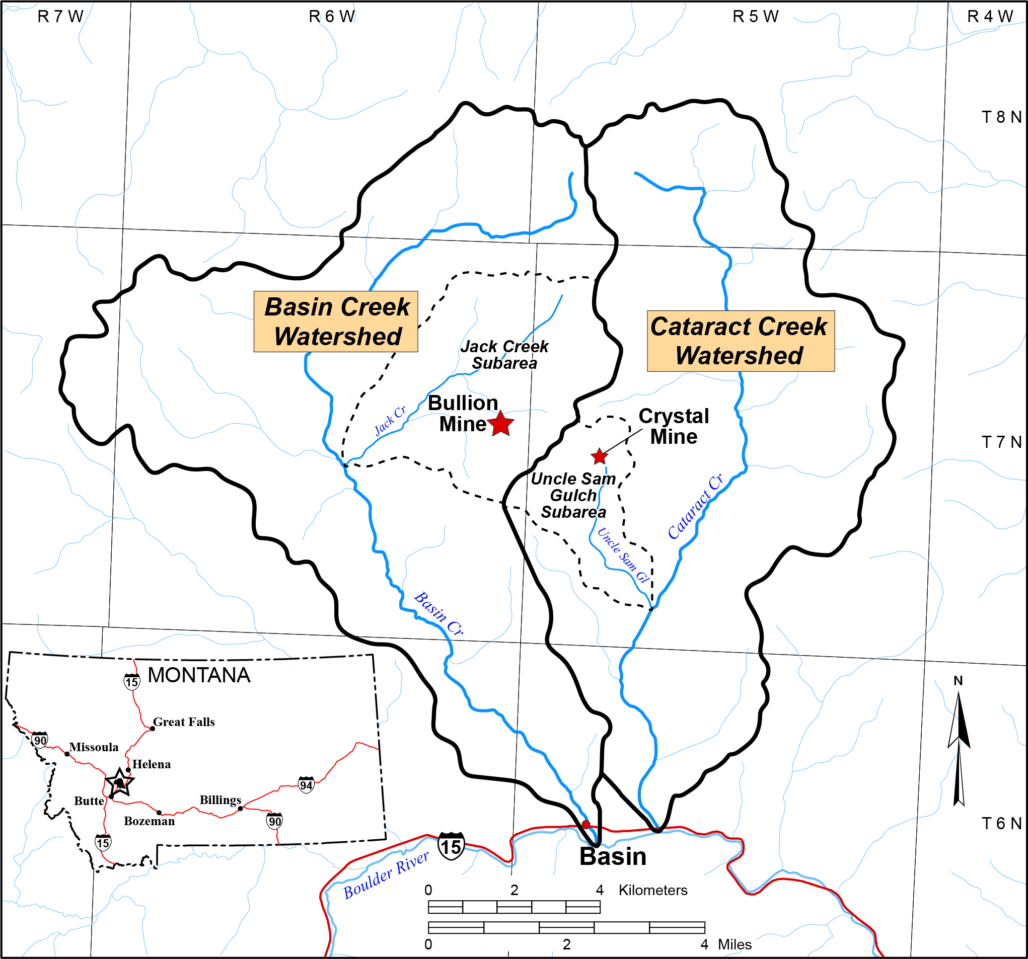 Bullion Crystal minewatershed